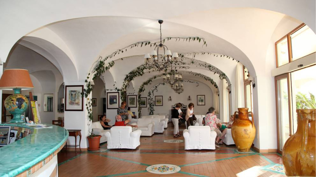 Hotel San Francesco maiori, lobby, reception 